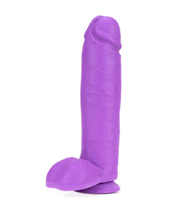 Neo 10in Dual Density Dildo Neon