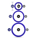 Performance Vs4 Pure Premium Silicone Cockring Set