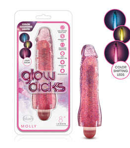 Glow Dicks Molly Glitter Vibrator