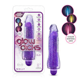 Glow Dicks Molly Glitter Vibrator