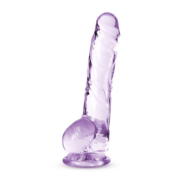 Naturally Yours 8in Amethyst Crystalline Dildo Default Title