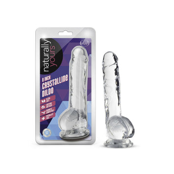 Naturally Yours 8in Diamond Crystalline Dildo Default Title