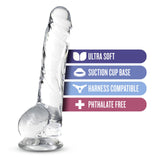 Naturally Yours 8in Diamond Crystalline Dildo