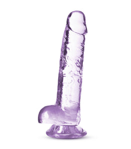 Naturally Yours 7in Amethyst Crystalline Dildo