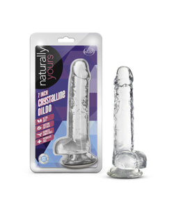 Naturally Yours 7in Diamond Crystalline Dildo