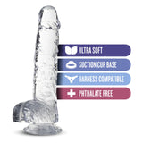 Naturally Yours 6in Diamond Crystalline Dildo