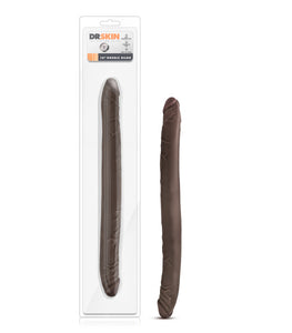Dr. Skin Double Dildo Chocolate Chocolate