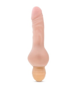 X5 Plus Mr Right Now Beige Vibrating Dildo