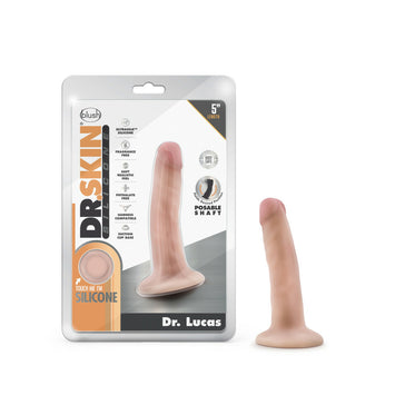 Dr Skin Dr Lucas 5 In Dong W/ Suction Cup Vanilla Default Title