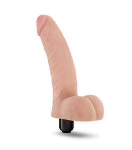 X5 Vibrating Basic 5 Dildo Beige