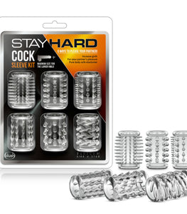 Stay Hard Cock Sleeve Kit Clear Default Title