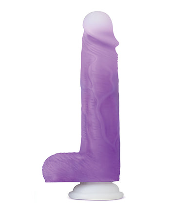 Neo Elite Encore 8 Vibrating Dildo Purple 