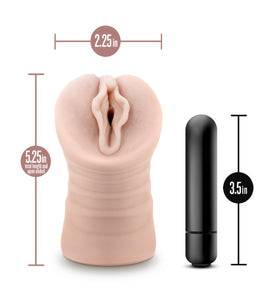 Enlust Destini Vibrating Stroker Beige