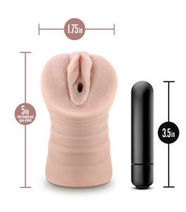 Enlust Ayumi Vibrating Stroker Beige