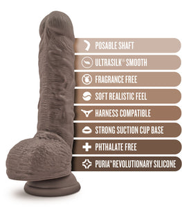 Dr. Skin Dr. Mason 9in Dildo W/ Suction