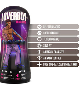 Loverboy The Dj Self Lubricating Stroker Brown