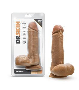 Dr. Skin Dr. Paul 7.25in Dildo W/ Balls