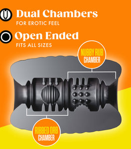 Rize Grasp Self Lubricating Stroker Black Default Title