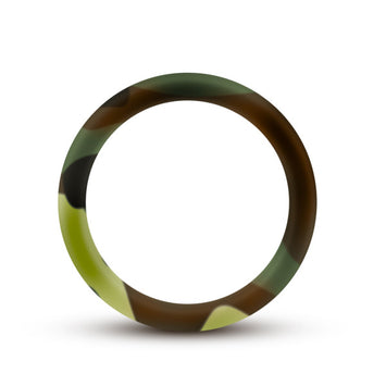 Performance Silicone Camo Cock Ring Camoflauge Green