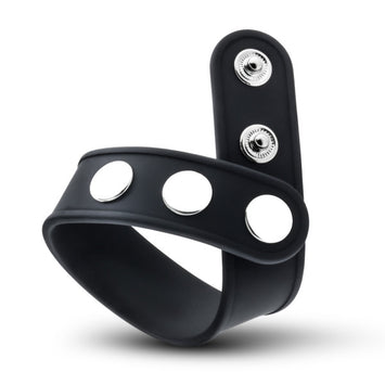 Performance Vs5 Silicone 3 Snap Cock Strap Black Default Title