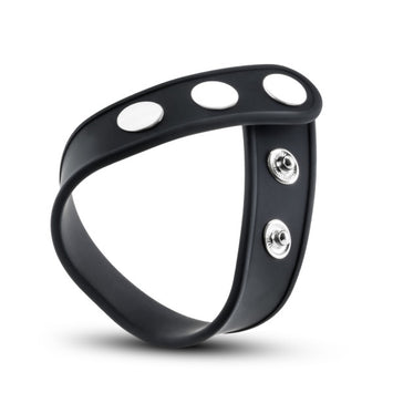 Performance Vs5 Silicone 3 Snap Cock Strap Black Default Title