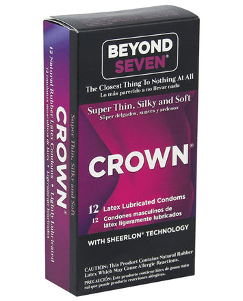 Crown 12pk Super Thin And Sensitive Default Title