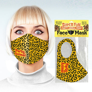 (wd) Party Animal Face Mask Default Title