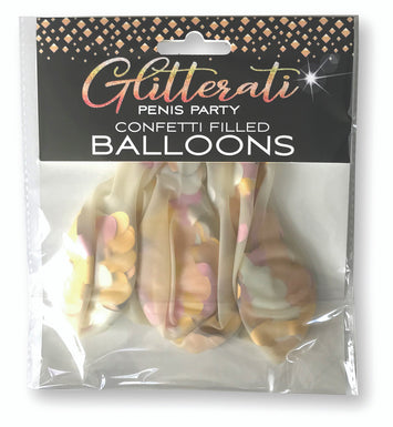 Glitterati Penis Confetti Balloons Default Title