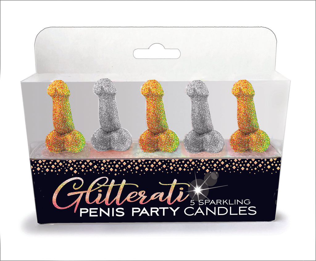 Glitterati Glitter Penis Party Candles Default Title