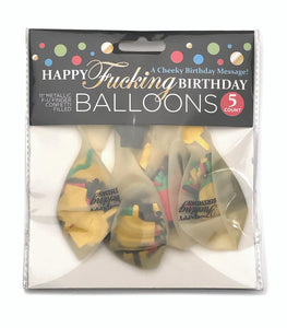 Happy F*ing Birthday Confetti Balloons Default Title