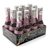 Glitterati Champagne Confetti Poppers 12pc Display