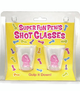 Super Fun Penis Shot Glasses 2ct