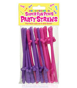 Super Fun Penis Party Straws