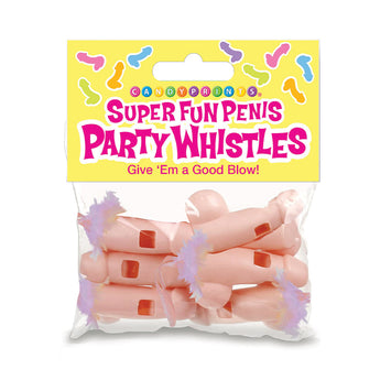 Super Fun Penis Party Whistles 6pk Default Title