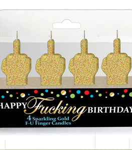 Happy F*ing Birthday Candle Set