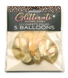 Glitterati Boobie Confetti Balloons