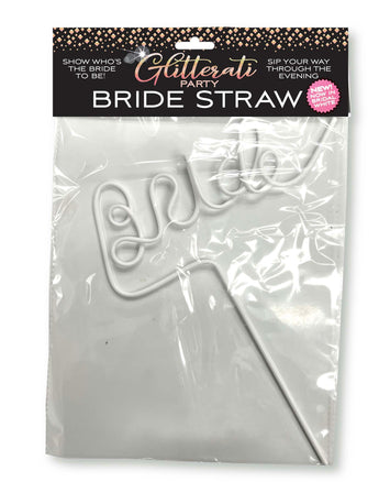 Glitterati Bride Straw White Default Title
