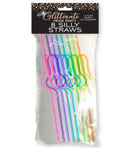 Glitterati Silly Penis Straws