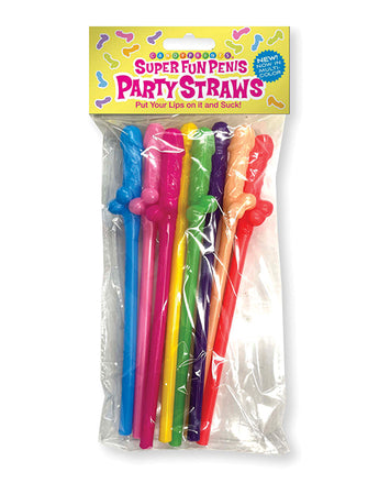 Super Fun Penis Multicolor Straws Default Title