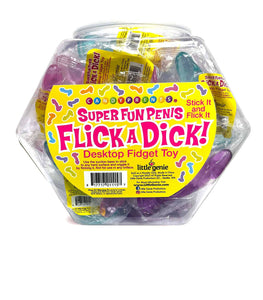 Flick A Dick Fidget Toy 24pc Fishbowl Default Title