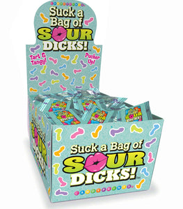 Suck A Bag Of Sour Dicks Display Of 100