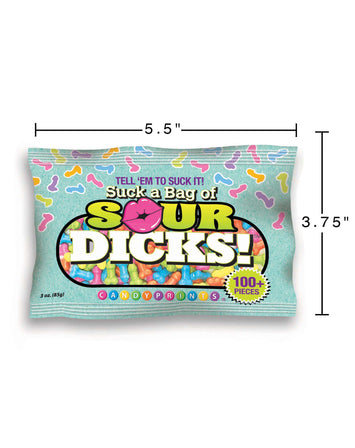 Suck A Bag Of Sour Dicks 3 Oz Bag Default Title