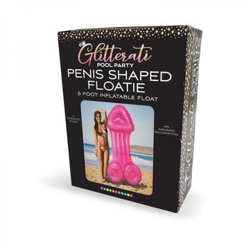 Glitterati Penis Pool Float 6ft Default Title
