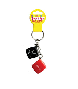 Super Fun Key Chain Sex Dice