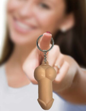 Super Fun Key Chain Squishy Penis Default Title