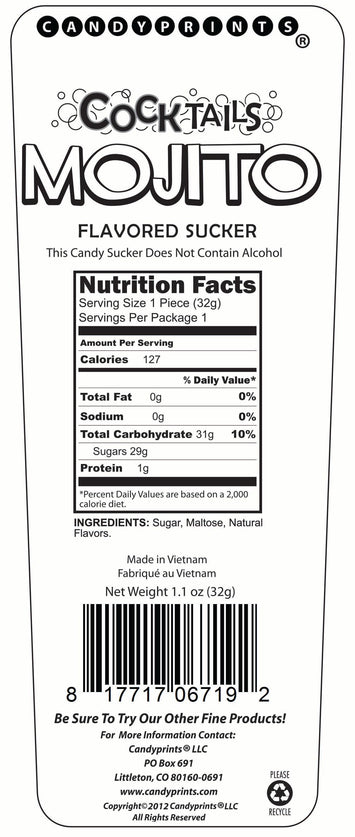 Cocktail Sucker Mojito