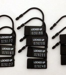 Chastity 10 Pack One Time Use Plastic Locks