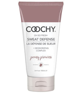 Coochy Sweat Defense Lotion Peony Prowess 3.4 Fl Oz