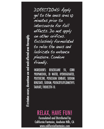 Dare Anal Desensitizing Cream 1/2 Oz Default Title