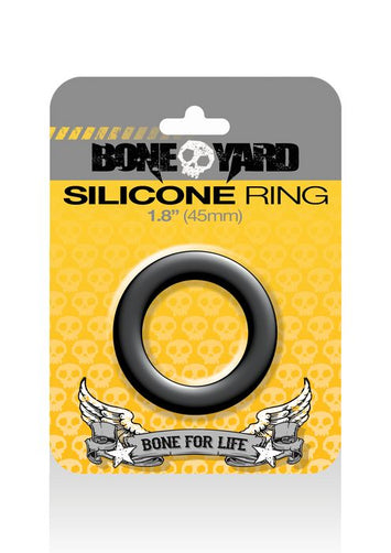 Boneyard Silicone Ring Black